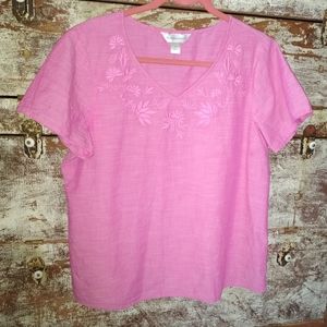 Christopher and Banks pink top